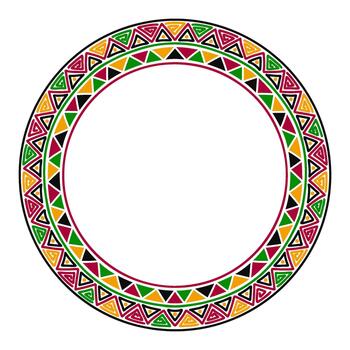 Black history month Borders and Frames, Frames for Juneteenth with space for text. vector