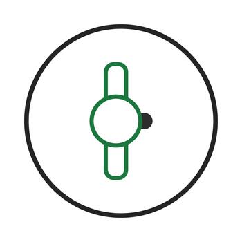 resumen diseño elemento presentando un palanca cambiar dentro un circulo simbolizando controlar y vector