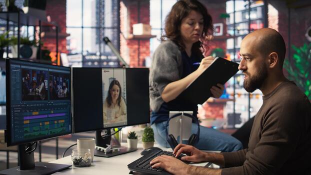 enviar producción equipo de expertos utilizar software y ai a crear contenido en social medios de comunicación bobinas, aumentar márketing y marca mientras alineando con Actual medios de comunicación tendencias y monetización cámara una. foto