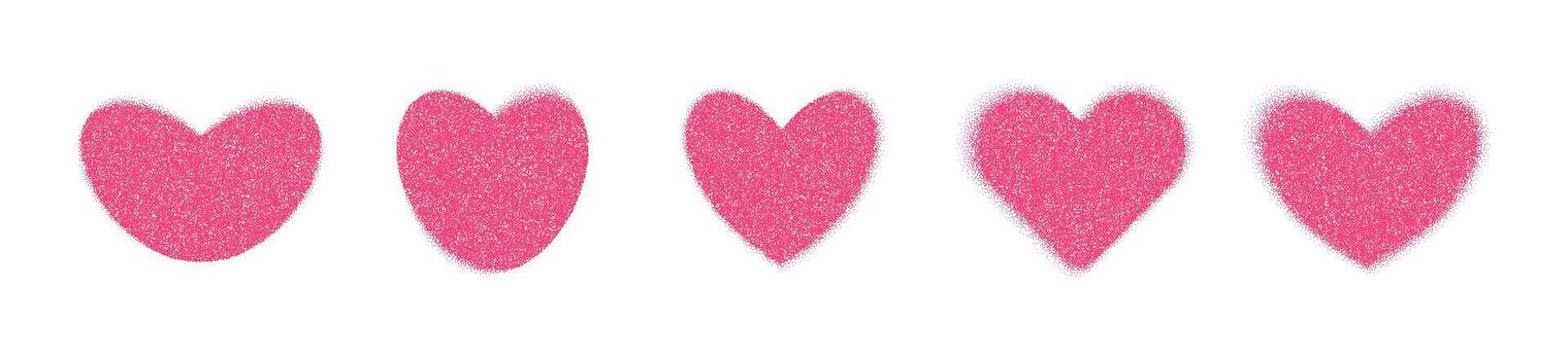 rosado y2k estético presentando granoso texturas, dotwork patrones, y geométrico formas retro digital diseño con grunge efectos, cepillo trazos, y Clásico inspirado en los 90 elementos para creativo proyectos vector