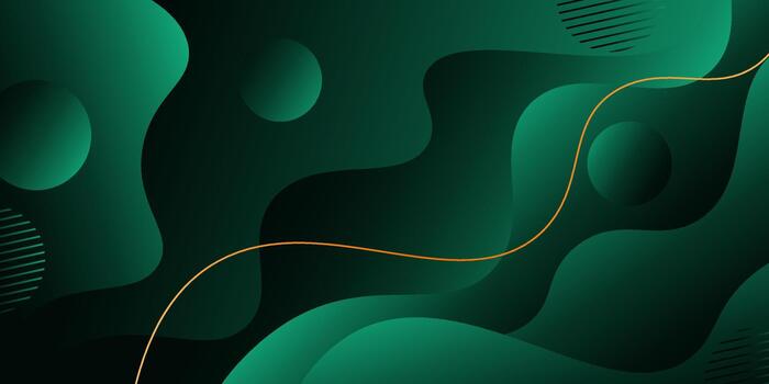 resumen verde ola antecedentes. ligero línea modelo antecedentes diseño elemento con de moda y sencillo ola forma. eps10 vector