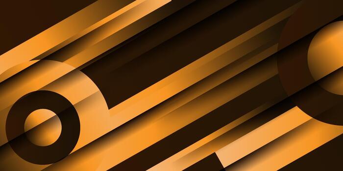 oro resumen antecedentes con cuadrado modelo diseño. sencillo y elegante marrón circulo bandera antecedentes diseño concepto. eps10. vector