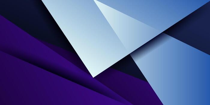 Abstract purple and blue square background. Overlapping paper cut pattern design. EPS10. vector