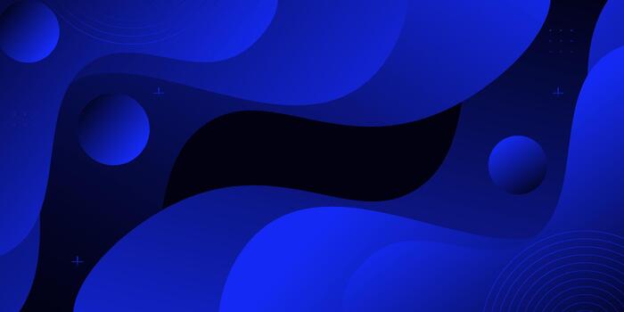 Abstract dark background with blue wave pattern. Futuristic frame background design. eps10 vector