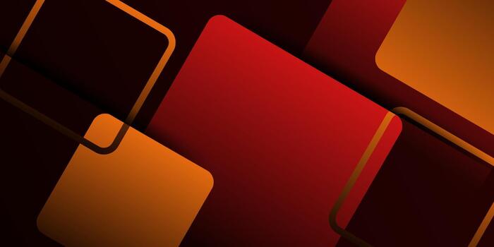 oscuro rojo y naranja geométrico resumen antecedentes. sencillo superposición cuadrícula. frio y futurista bandera antecedentes. eps10 vector