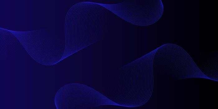 resumen antecedentes con profundo azul fluido formas y suave degradado creando moderno elegante atmósfera. vector