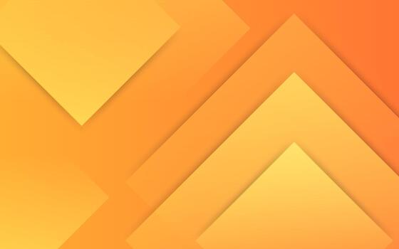 resumen antecedentes con naranja geométrico capas y diagonal formas en moderno composición. vector