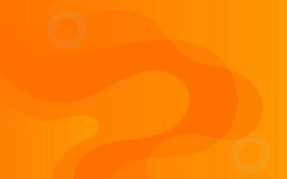 resumen antecedentes con naranja fluido formas y suave degradado creando un calentar moderno diseño. vector