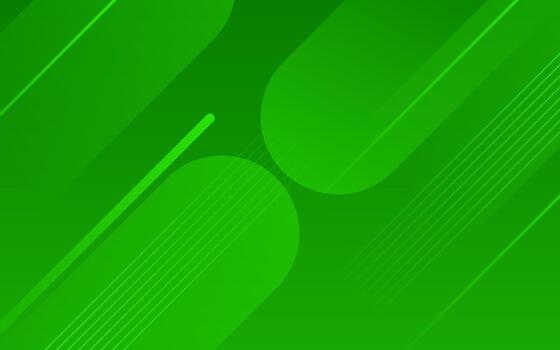 resumen antecedentes con verde dinámica formas y vibrante degradado Encendiendo. vector