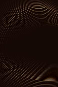 lujo oro curva en negro antecedentes con resumen elegante antecedentes para marca presentación vector