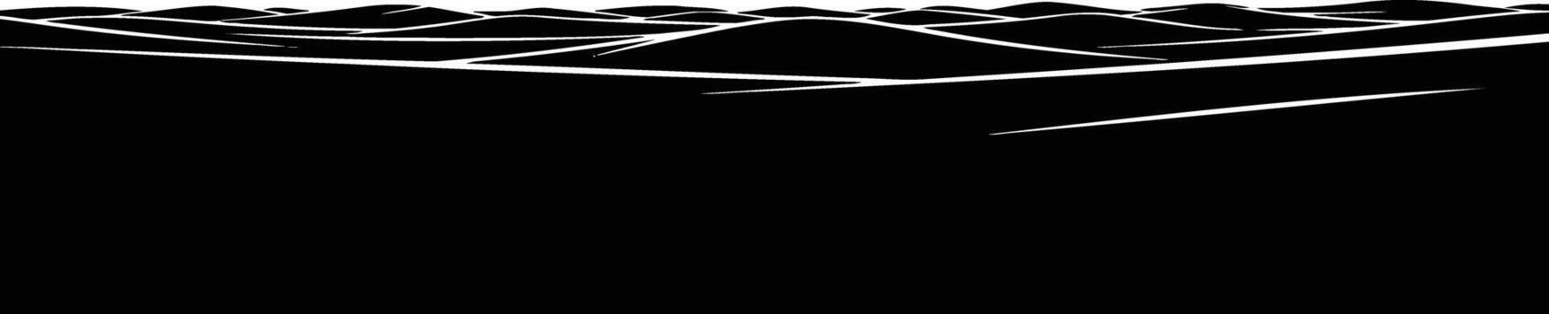 infinito horizonte dinámica líneas estrella de guía visión mediante resumen reinos, aislado en transparente antecedentes vector