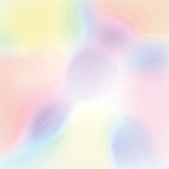 pastel colourful background with halftone patterns vector