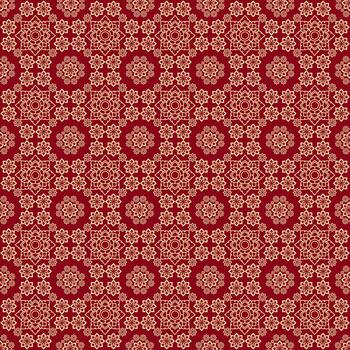Hand-painted fabric patterns, carpet patterns, and tile patterns. vector