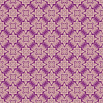 A spiral pattern adapted and combined with Thai patterns vector