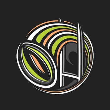 Colorful abstract circular design illustration vector