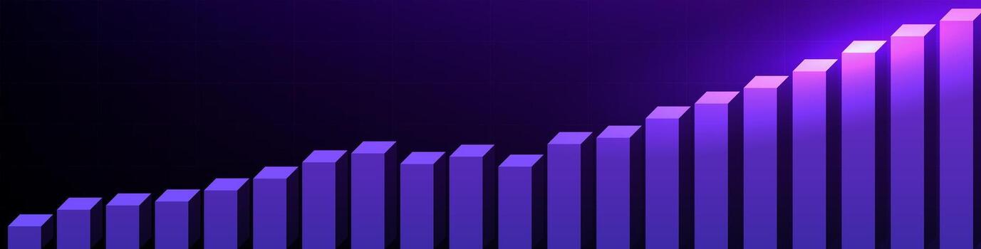 crecimiento analítica Finanzas estrategia negocio inversión información financiero análisis estadísticas grafico arriba, valores cuadro. ai tecnología cartas comercio Estadísticas negocio presentación diapositivas ilustración vector