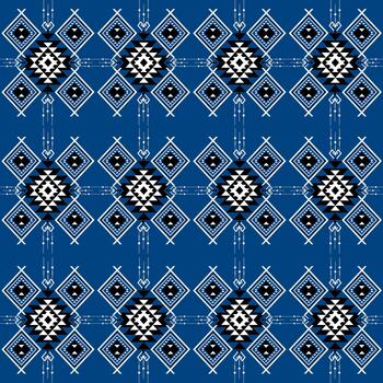 Seamless geometric pattern with retro shapes for wallpaper and fabric vector