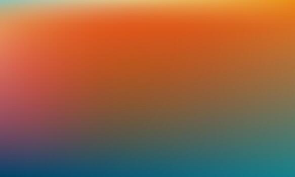 Muted teal orange gradient background with matte tones and soft, diffuse blending. Minimal and atmospheric abstract backdrop. vector