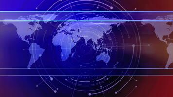 dynamisk geografisk visa, animerad värld Karta terar realtid uppdateringar och grafik video