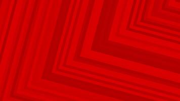 dynamisk grafisk sammansättning, vinkel- röd skikten skapa energisk labyrintliknande visuell effekt video