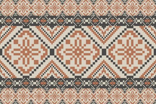 simétrico nórdico flor marco fronteras modelo vector