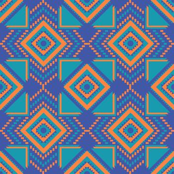 retro sin costura cuadrado geométrico antecedentes vector