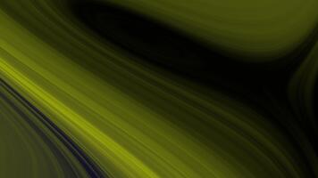 abstrato rodopiando verde e Preto padrões criando uma dinâmico visual efeito, adequado para fundos video