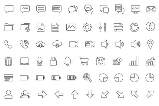 esencial ui icono colocar, comunicación, navegación, medios de comunicación, flecha, sistema íconos vector