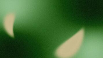 grön fläck abstrakt bakgrund med slät lysande formulär. slät suddig glöd formulär. lugna modern bakgrund med ljud effekt. 4k video