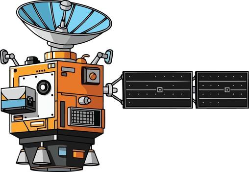 orbiting eyes connecting worlds with vision and vital data streams, isolated on transparent background vector
