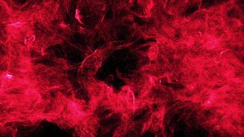 energi Vinka pulserande och expanderar abstrakt partikel animering video