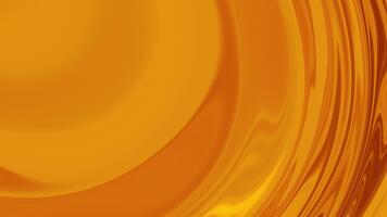 Abstract golden viscous liquid flowing dynamic pattern loopable motion footage video