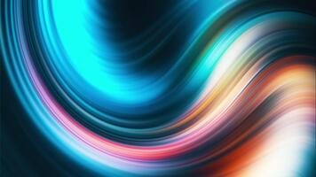 dynamisk färgrik bakgrund med abstrakt form i en cirkulär rörelse video