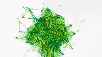 resumen plexo estructura Moviente dinamicamente en un cambiando digital ambiente video