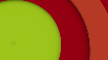astratto circolare forma transizione sfondo video