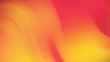slät värma abstrakt lutning bakgrund terar mjuk orange och gul Färg övergångar. video