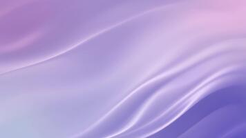 astratto viola ondulato sfondo ciclo continuo con liscio fluente Linee. video