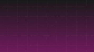 geanimeerd horizontaal donker Purper naar rood helling achtergrond lus 4k eh, glad filmische kleur backdrop video