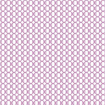 White background geomertic shape build pattern design for fabric vector