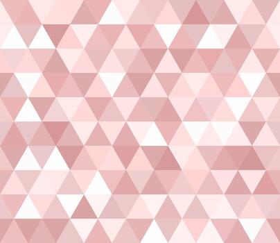 suave rosado triangular sin costura modelo. geométrico antecedentes. poligonal mosaico decorativo fondo. fácil a editar diseño modelo. vector