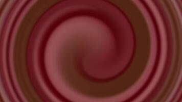 Abstract red and brown swirl gradient background with circular motion and smooth blended layers, creating a warm and dynamic visual. Ideal for creative designs with copy space. video