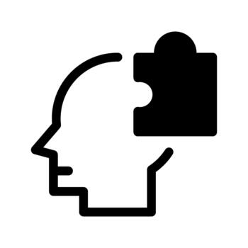 Problem Solving Solution Icon vector