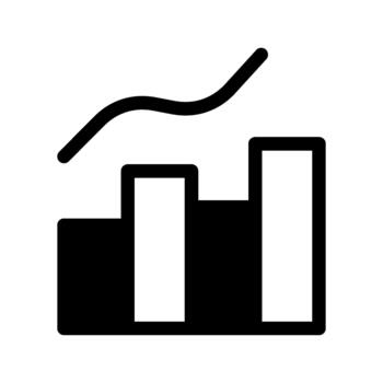 Analytics Data Analysis Icon vector
