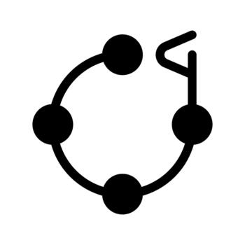 proceso flujo de trabajo pasos icono vector