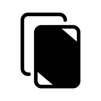 documentos documento apilar icono vector