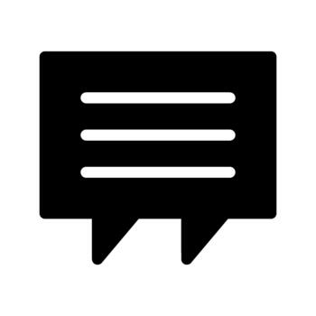 mensaje texto icono vector