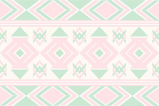 Muted Ethnic Harmony vector