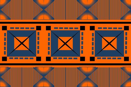 antiguo bloquear tótem frontera modelo vector