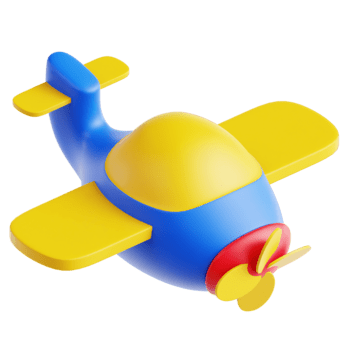 helicóptero juguete 3d ilustración png