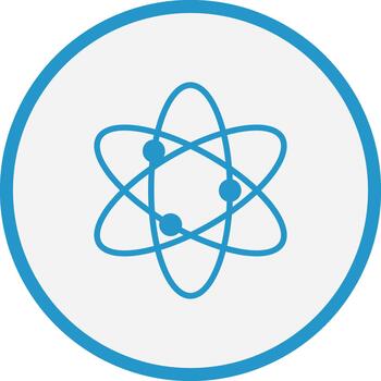 Atom Sharp Edge Visual Form vector